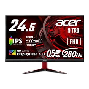 □安い! 日本エイサー Acer Nitro ゲーミングモニター 24.5インチ IPS 