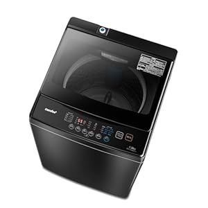 □安い! COMFEE' 洗濯機 5.5kg 透明ガラスドア 全自動 槽洗浄 予約機能